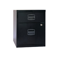 Bisley 2 Drw Home Filing Black