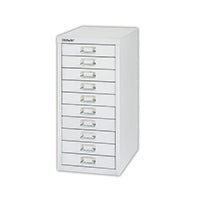 Bisley 10 Mdr Cabinet Silver