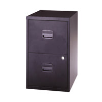 Bisley 2 Drw Home Filing Black