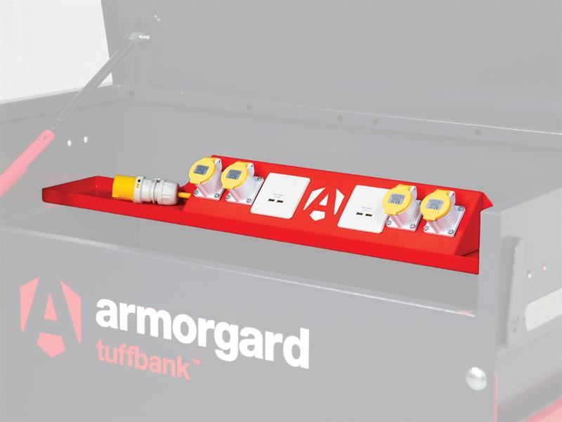 Armorgard TBDS5P TBDS5P TuffBank™ Deep PowerShelf 5ft