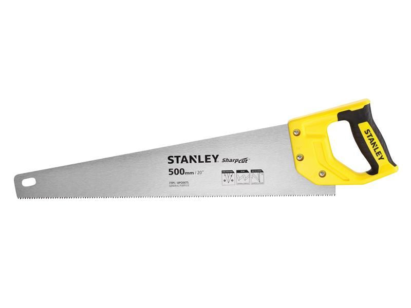 STANLEY� STHT20367-1 Sharpcut� Handsaw 500mm (20in) 7 TPI