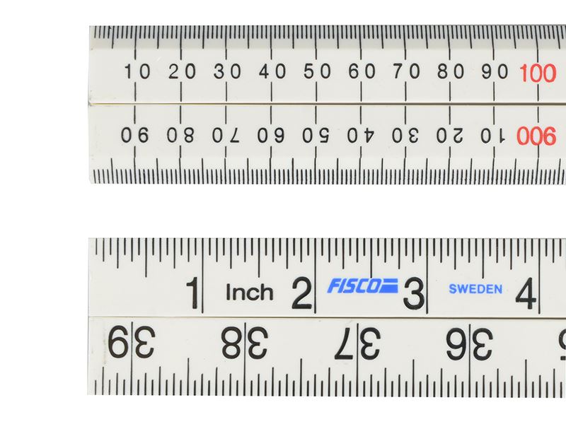 Fisco XFB-1ME XFB1ME White Nylon Rule 1m / 39in