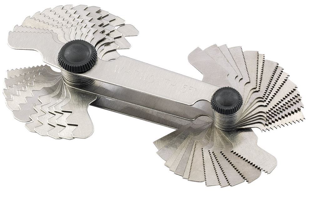 DRAPER 51072 - 52 Blade 0.25-6mm and 4-62 BSW Screwpitch Gauge Set