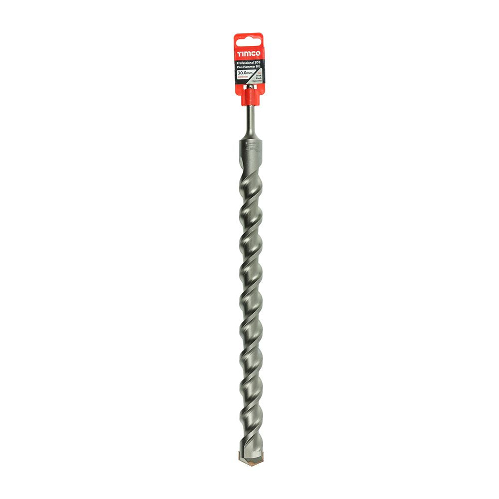 TIMCO Pro SDS Plus Hammer Bits (PGM) 30.0 x 450 Pack 1