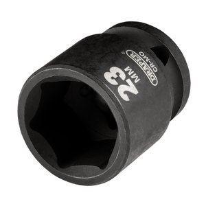 20185 Draper HI-TORQ Metric Impact Socket, 1/2 Sq. Dr., 23mm 410MM 1/2 Impact Sockets Professional Trade DIY Workshop Garage Use