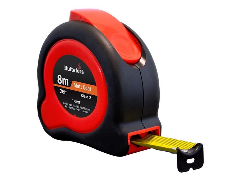 Hultafors 367213 TKC8ME Tuf-Lok Pocket Tape 8m/26ft (Width 25mm)