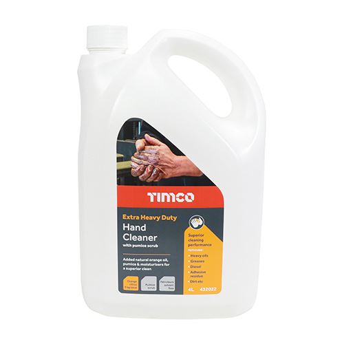 TIMCO Extra HD Hand Cleaner 4L Orange Pack 1