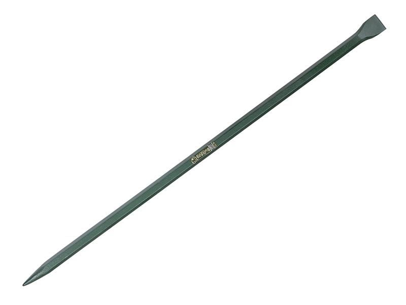 Bulldog 1.5m Crowbar 28mm Chisel Point Heavy Duty Pry Bar Demolition