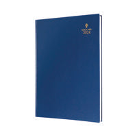 Collins A5 Desk Diary DPP Blue 2024