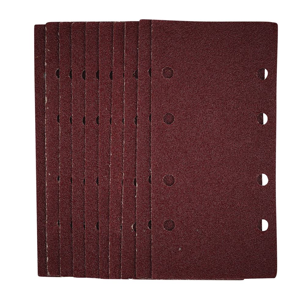 Draper SANDING SHEET 93X190MM 40G 54831 54831 1/3 Sanding Sheets with Hook and Loop, 93 x 190mm (Pack of 10)