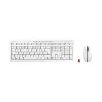 Cherry Stream USB Kbrd/Mouse LGrey
