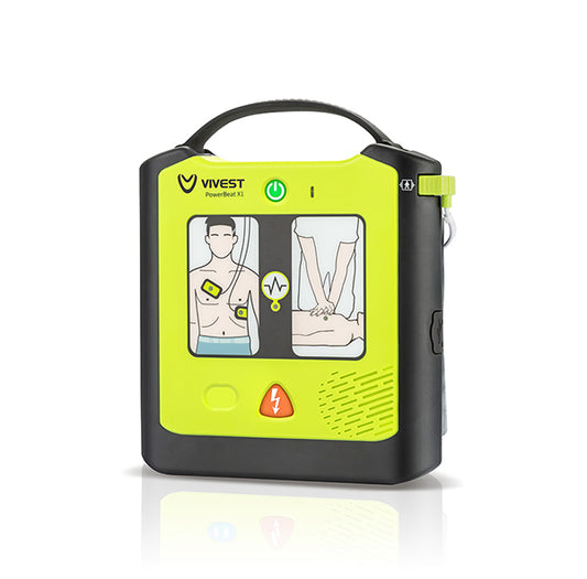 VIVEST Power Beat X1 Semi Automatic AED Defibrillator Defib