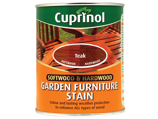 Cuprinol 5158524 Softwood & Hardwood Garden Furniture Stain Teak 750ml