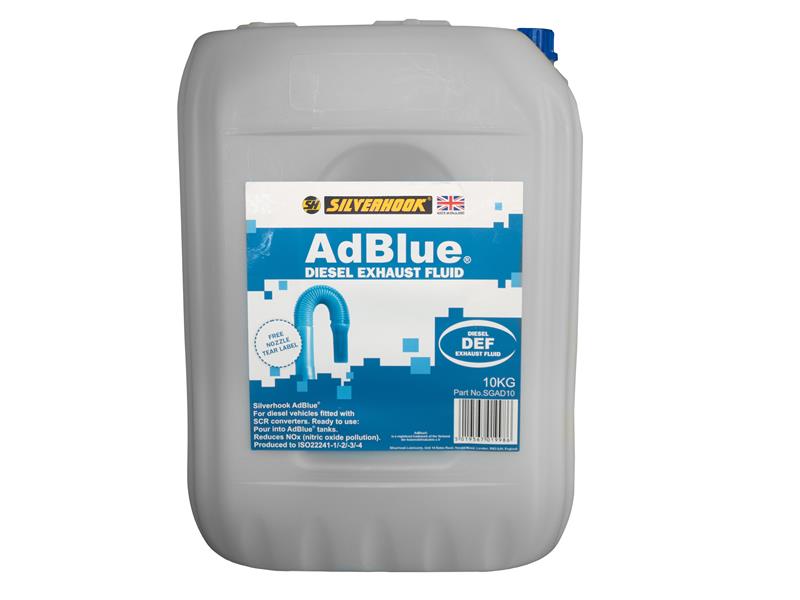 Silverhook SGAD10 AdBlue� Diesel Exhaust Treatment Additive 10 litre