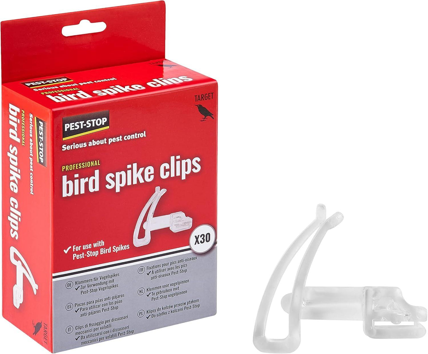 Pest Stop Bird Spike Clips