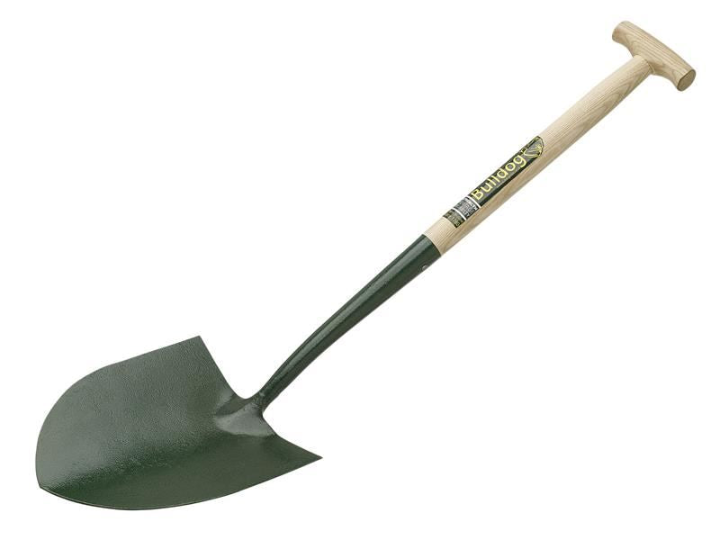 Bulldog 5RM2T 5RM2T Solid Socket Shovel Round No.2 T Handle