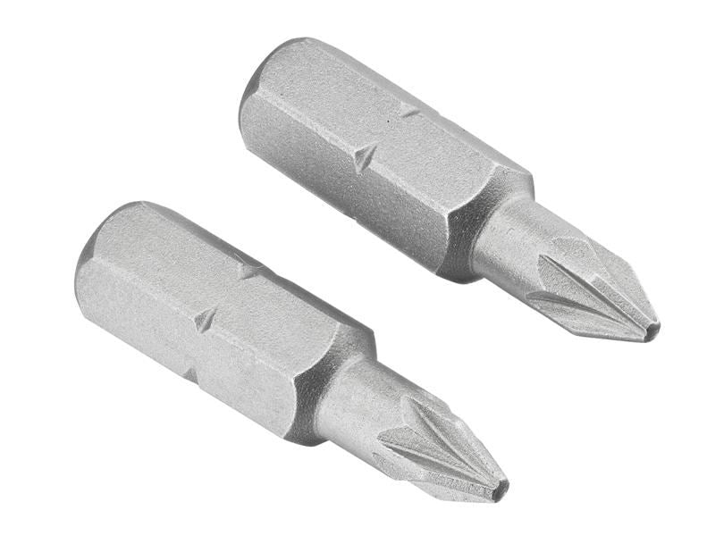 IRWIN� 10504397 Screwdriver Bits Pozi PZ1 25mm (Pack 2)
