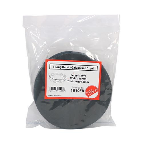 TIMCO Fixing Band 18mm x 10m Pack 1