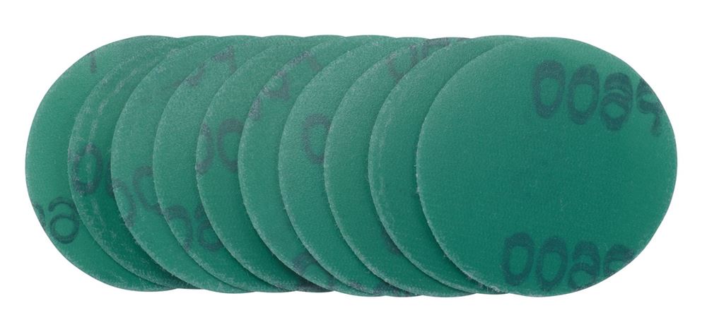 Draper 50MM WET/DRY SAND DISC 600G 1083 01083 Wet or Dry Sanding Discs with Hook and Loop, 50mm (Pack of 10)