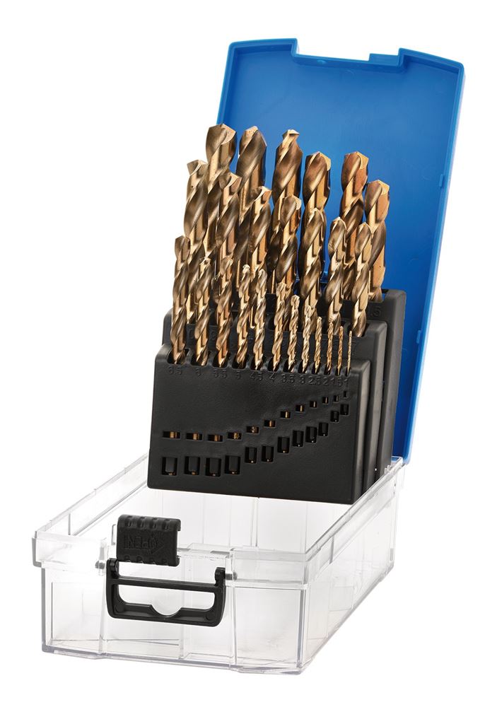 Draper COBALT DRLL BIT SET - 25PCS 08978 HSSE M35 Cobalt Drill Bit Set (25 Piece)