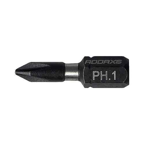 TIMCO X6 Impact Phillips Driver Bit No.1 x 25 Pack 10