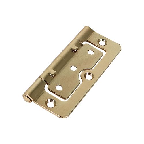 TIMCO Hurlinge Fixed Pin E/Brass 101 x 66 Pack 2