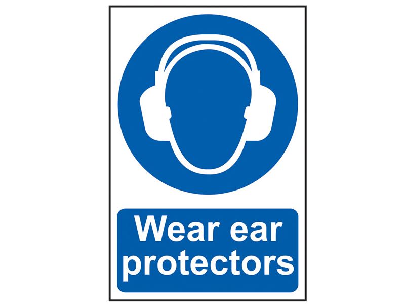 Scan SCA0005 Wear Ear Protectors - PVC 200 x 300mm |