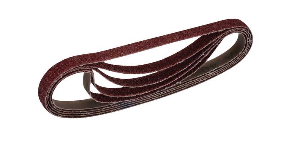 Draper DETAIL SANDING SHEET 120G 8688 08688 Cloth Sanding Belt, 13 x 457mm (Pack of 5)