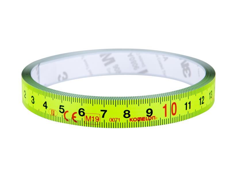 KOM Stick Flat Tape Measure 3m (Width 13mm) (Metric only)