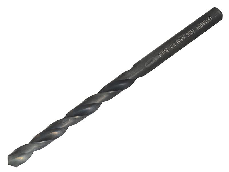 Dormer A1005.1 A100 HSS Jobber Drill Bit 5.10mm OL:86mm WL:52mm