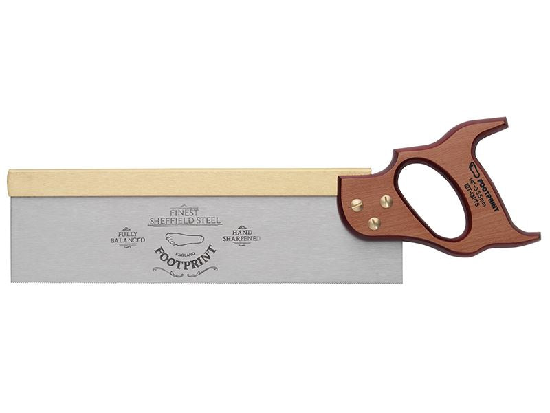 Footprint 12465 256 Brass Back Tenon Saw 350mm (14in) 13 TPI