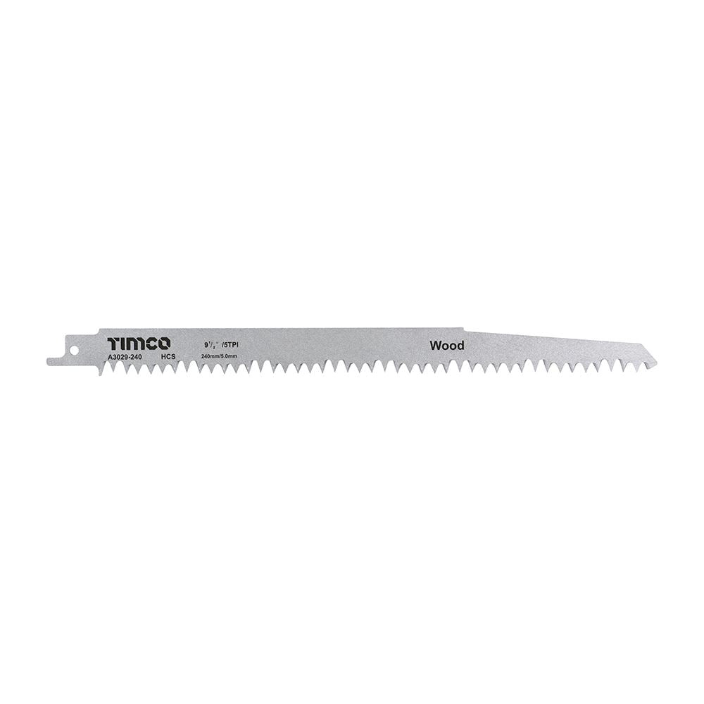 TIMCO HCS Sabre Blades for Wood S1531L Pack 5