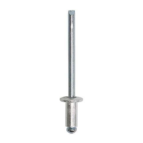 TIMCO Rivets Dome Head Aluminium 4.0 x 8 Pack 500