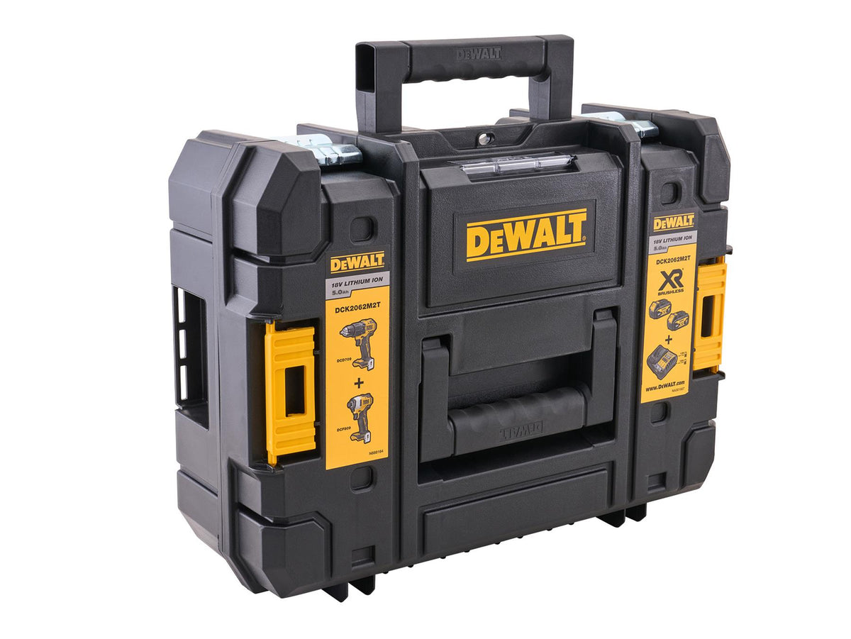 DeWalt 18V Combi & Impact Drill Twin Pack Professional Trade DIY Workshop Equipment
