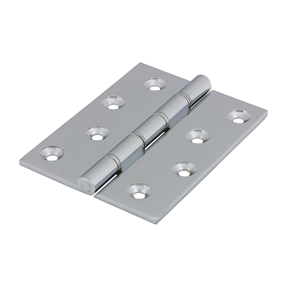 TIMCO Double SS Washer Hinge PC 102 x 75 Red Pack 2
