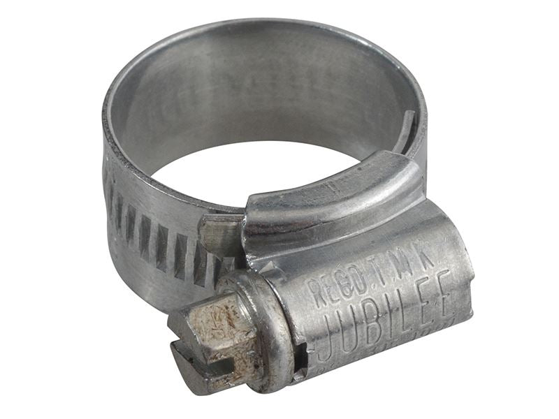 Jubilee� 0MS 0 Zinc Protected Hose Clip 16 - 22mm (5/8 - 7/8in)