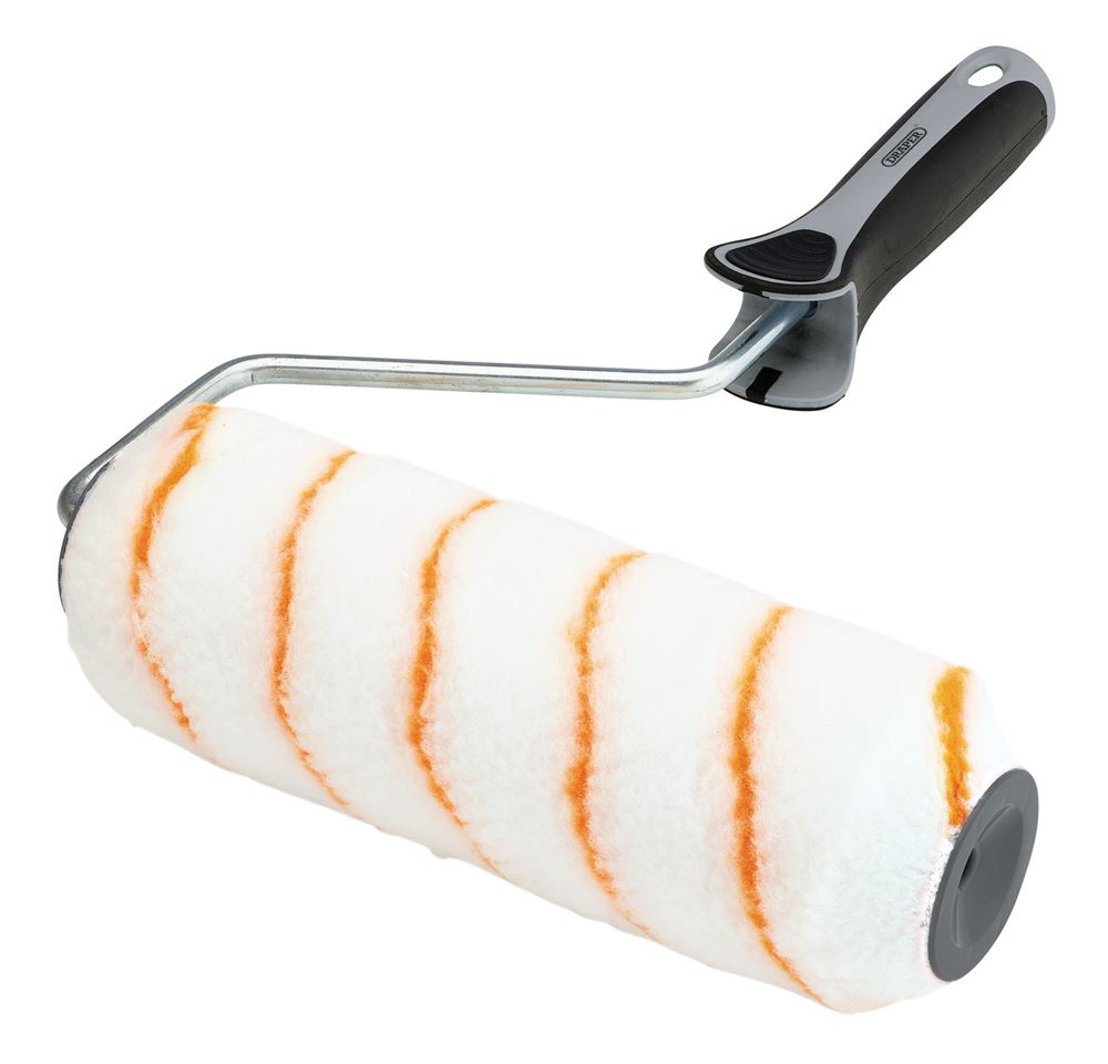 Draper 9" ROLLER - POLYESTER LONG Long Pile Polyester Paint Roller with Soft Grip Handle, 9"/230mm