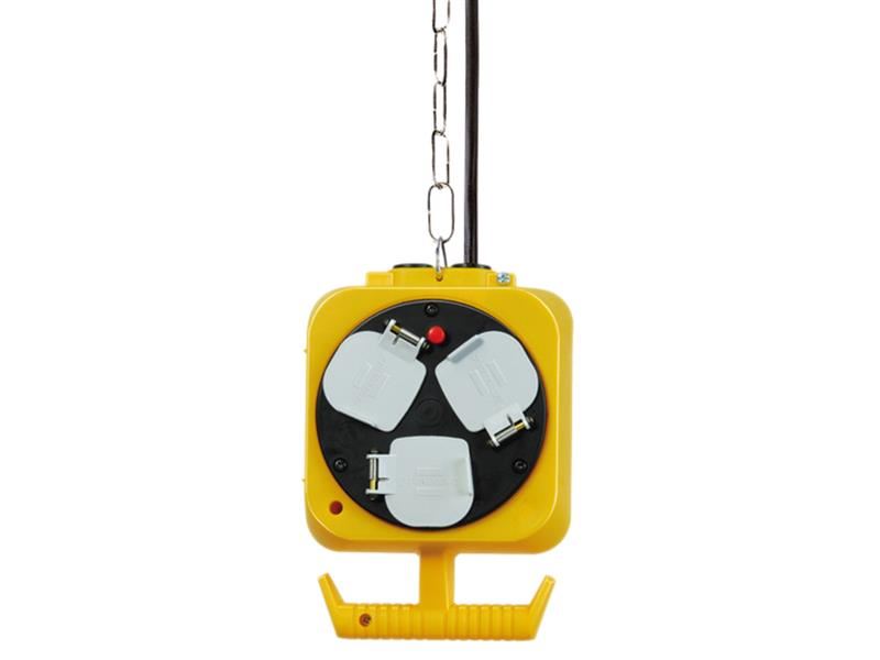 BRE Hanging Extension Cable 240V 13A 6-Socket 5m