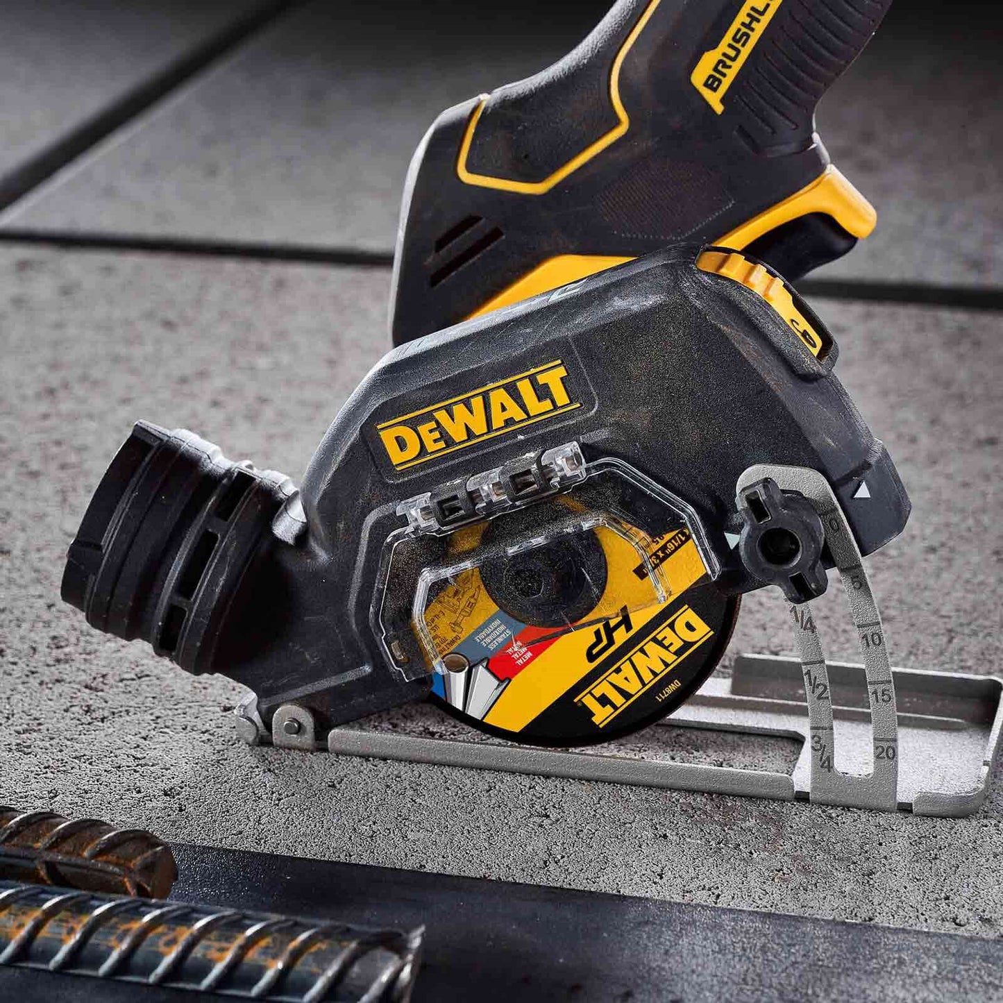 DeWalt DCS438E2T XR BL Cut Off Tool 18V 2 x POWERSTACK™ Li-ion