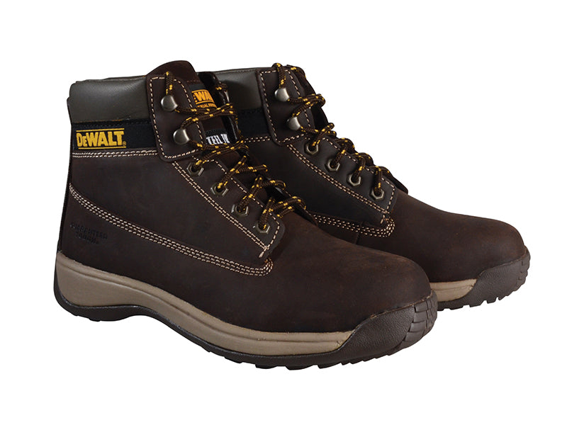 DEWALT Apprentice Hiker Nubuck Boots Brown UK 12 EUR 46