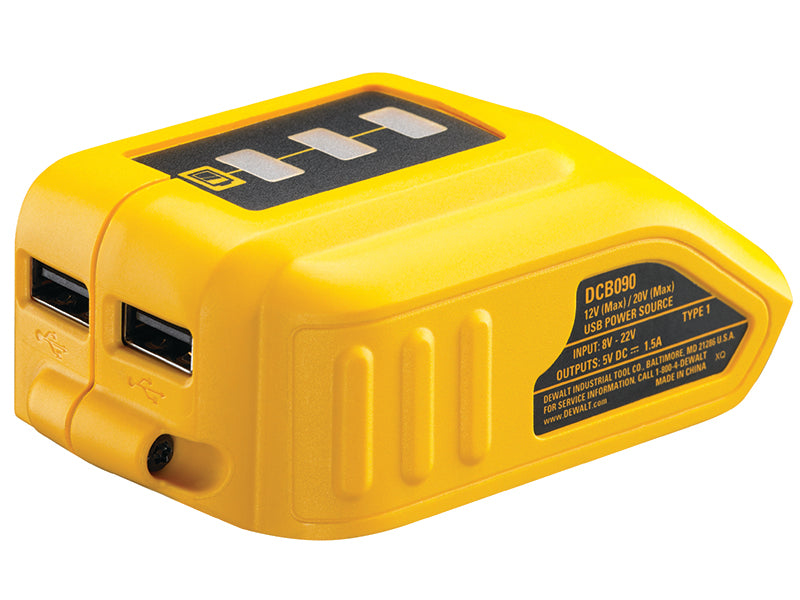 DEWALT DCB090-XJ DCB090 USB Charger 10.8-18V Li-ion