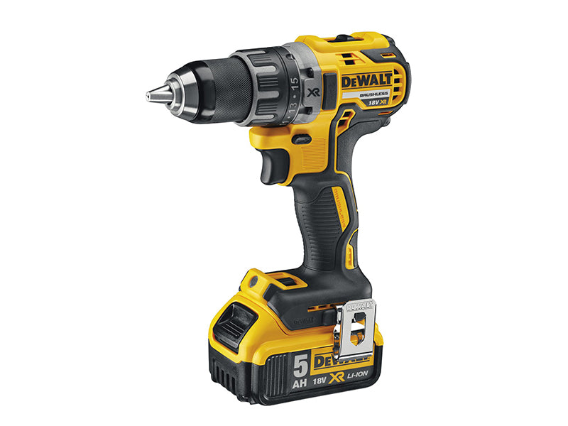 DEWALT DCD791P2-GB DCD791P2 Brushless Compact Drill Driver 18V 2 x 5.0Ah Li-ion