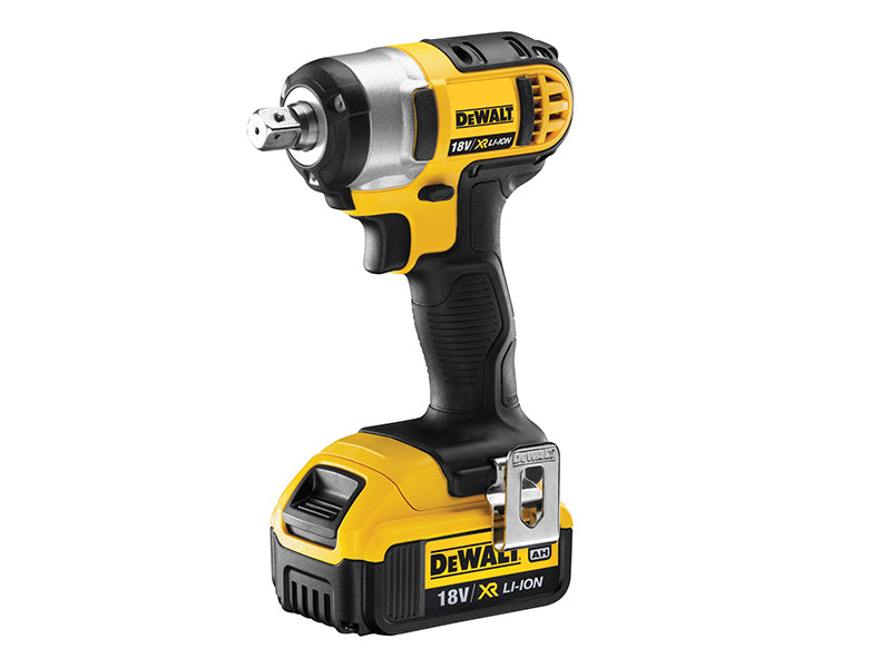 DEWALT DCF880M2-GB DCF880M2 XR Compact Impact Wrench 18V 2 x 4.0Ah Li-ion