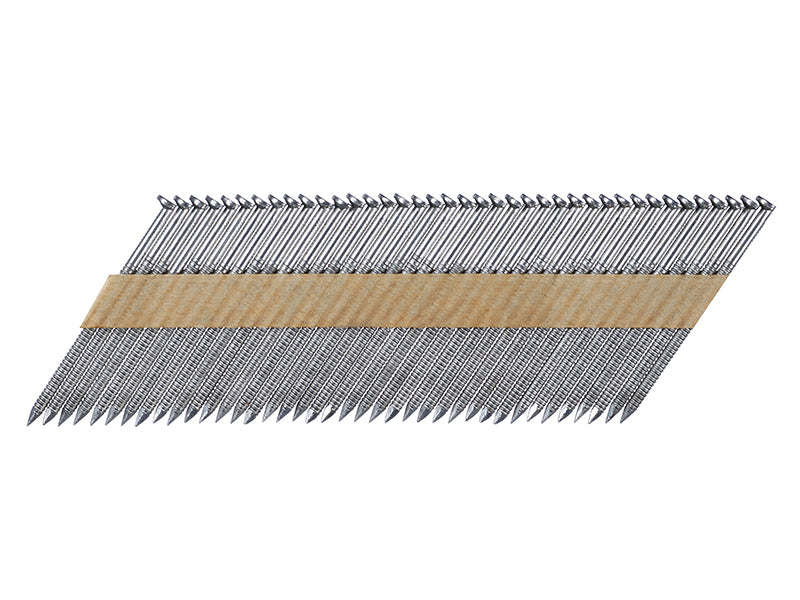 DEWALT DNPT28R75G12Z DNPT28R75 Galvanised 33° Angle Ring Shank Nails 2.8 x 75mm (Pack 2200)