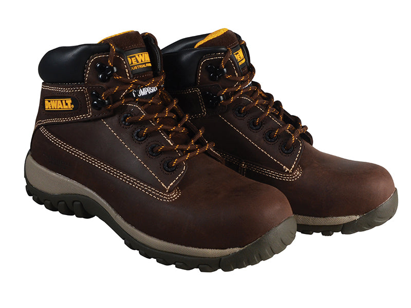 DEWALT Hammer Non Metallic Nubuck Boots Brown UK 11 EUR 45