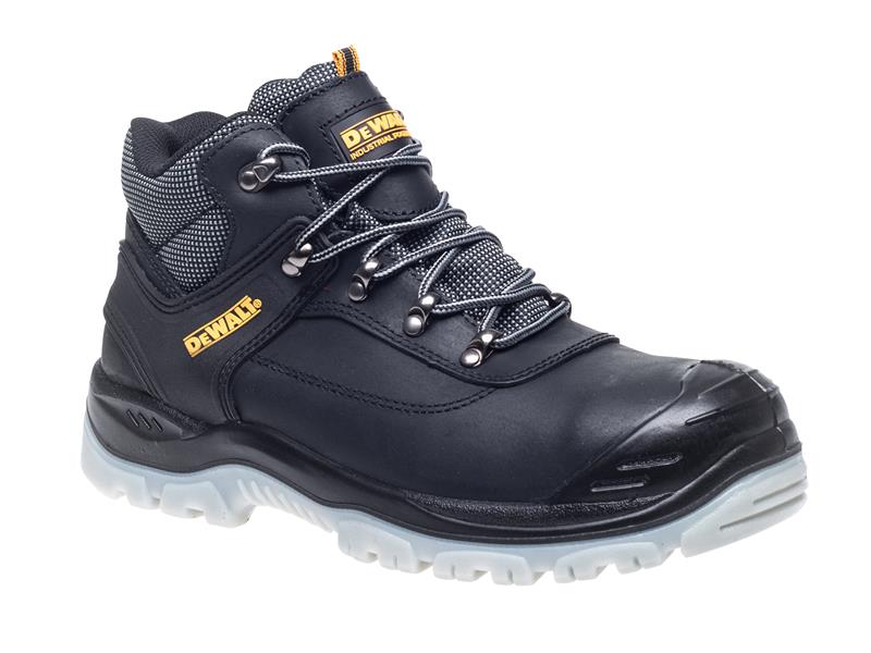 DEWALT Laser Safety Hiker Boots Black UK 8 EUR 42
