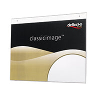 Deflecto A3 Landscape Wall Sign Hldr
