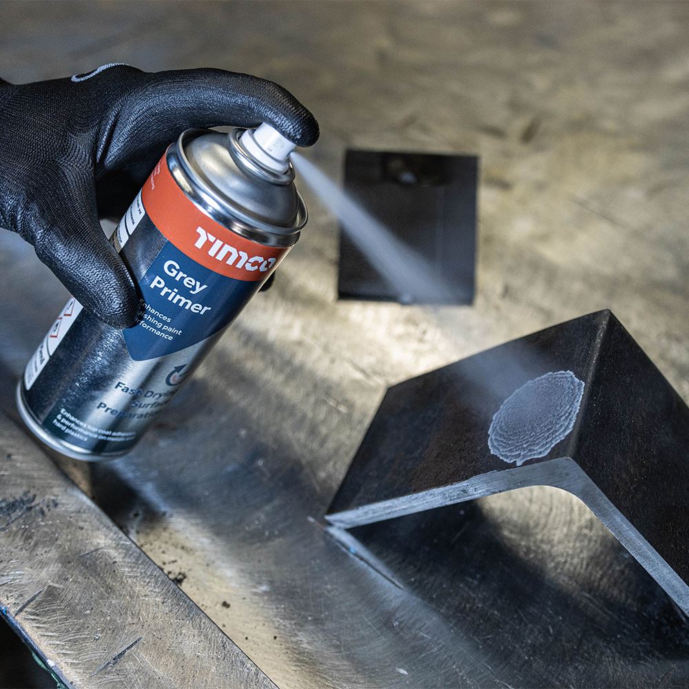 TIMCO Primer Grey Grey 380ml Pack 1.0