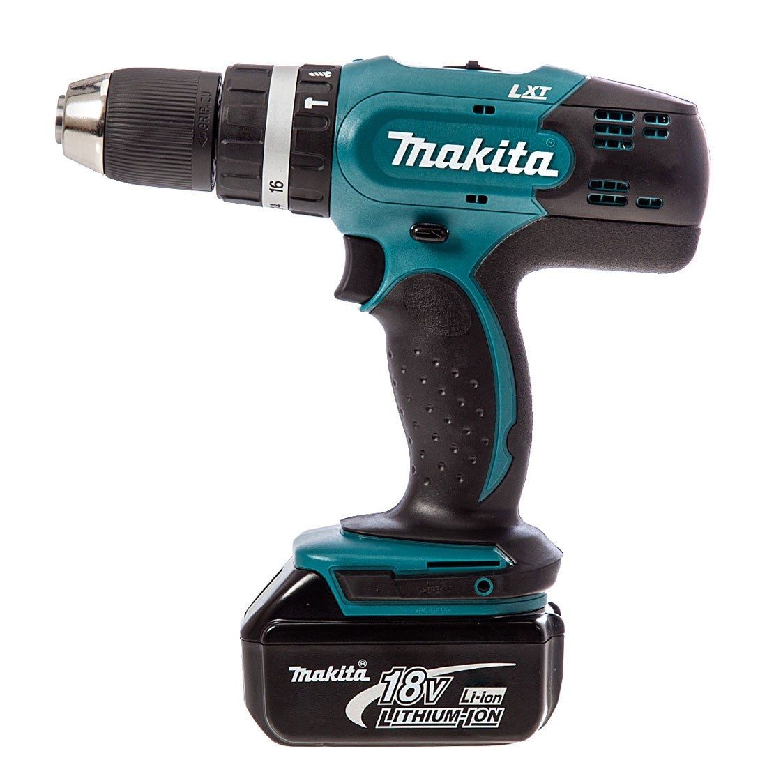 MAKITA DHP453F002 18V LXT Combi Drill INC 1x 3.0AH Batt & 101 PC ACCESSORY CASE
