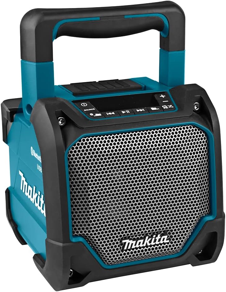 Makita DMR202 10.8V to 18V Li-ion/Mains Speaker with Bluetooth Bare Unit